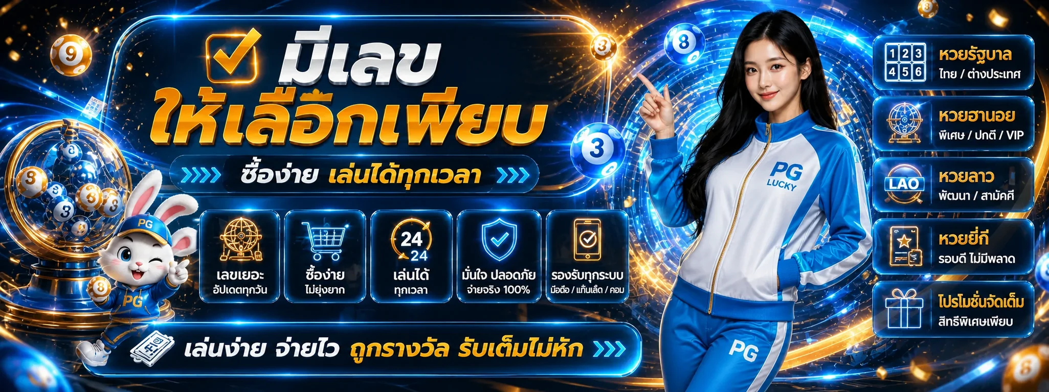 PG LUCKY ทางเข้า สมัครสมาชิก ทดลองสล็อต PG เว็บตรง